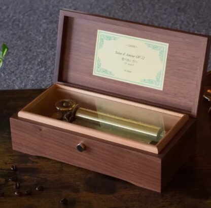 【72-Note】ORPHEUS -Standard Walnut- Nidec fka Sankyo Music Box