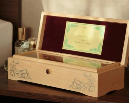 【72-Note】ORPHEUS -Maple Mirror Finish- Nidec fka Sankyo Music Box - 画像 (9)